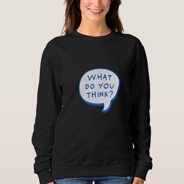 Vad tror du din poäng är ironisk t shirt (Framsida)