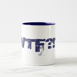 Vad… Två-Tonad Mugg