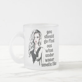 Vad Underwater Smells är Frostad Glasmugg