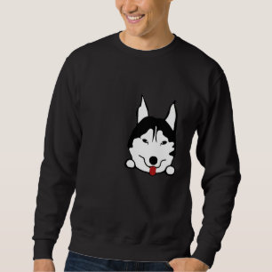 Vad upp Husky! Lång Ärmad Tröja