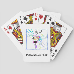 VAD? VAD ÄR DET? EMOJI Meemogie Casinokort