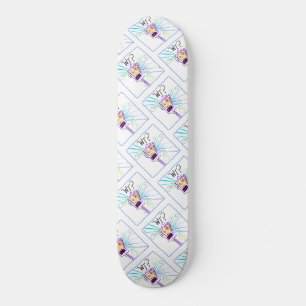 VAD? VAD ÄR DET? EMOJI Meemogie Mini Skateboard Bräda 18,5 Cm