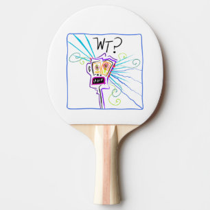 VAD? VAD ÄR DET? EMOJI Meemogie Pingisracket