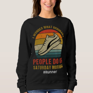 Vad vanliga människor gör halvmarathon Fitness kör T Shirt