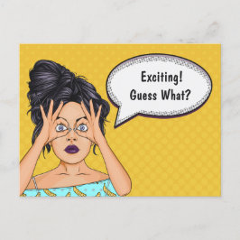 Vad väntar du på? vykort