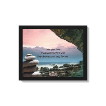 Vad väntar på sparat Kanvastryck