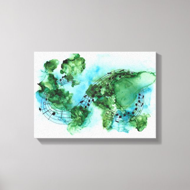 Vad världen behöver nu, inramad duk canvastryck (Framsida)