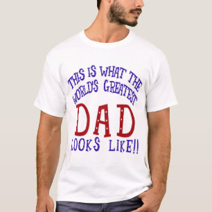 Vad världsmästarepappan ser lik! t-shirt