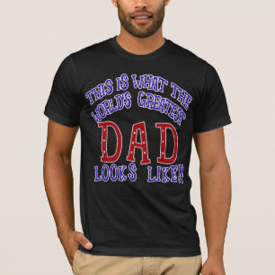 Vad världsmästarepappan ser lik! tee shirt