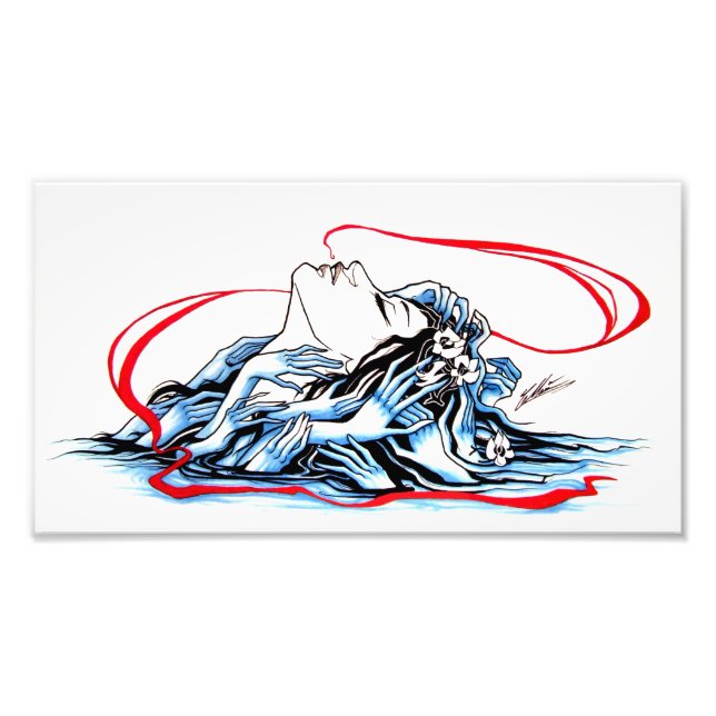 Vad Vatten gav mig? Fototryck (Framsidan)