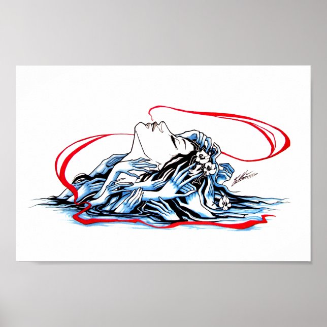 Vad Vatten gav mig? Poster (Framsidan)