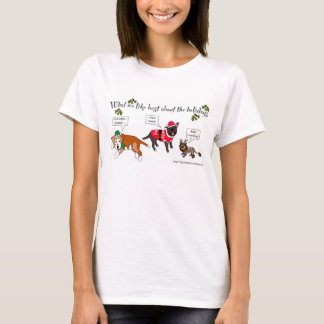 Vad vi gillar bäst om helgdagar - T-tröja T-shirt