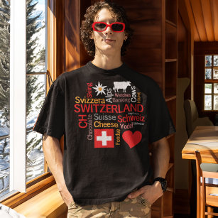 Vad vi Kärlekar om Schweiz T Shirt