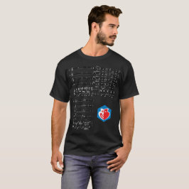 Vad vi knäa lyrisk dikt & musik t shirt