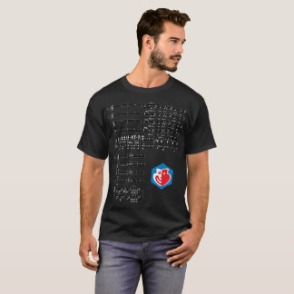 Vad vi knäa lyrisk dikt & musik t shirt