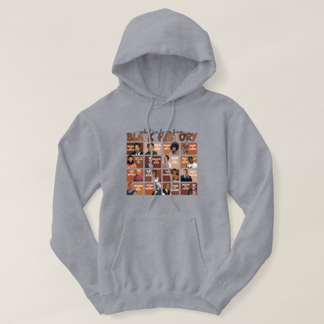 Vad vi lärde oss av Black History Hoodie (Design framsida)