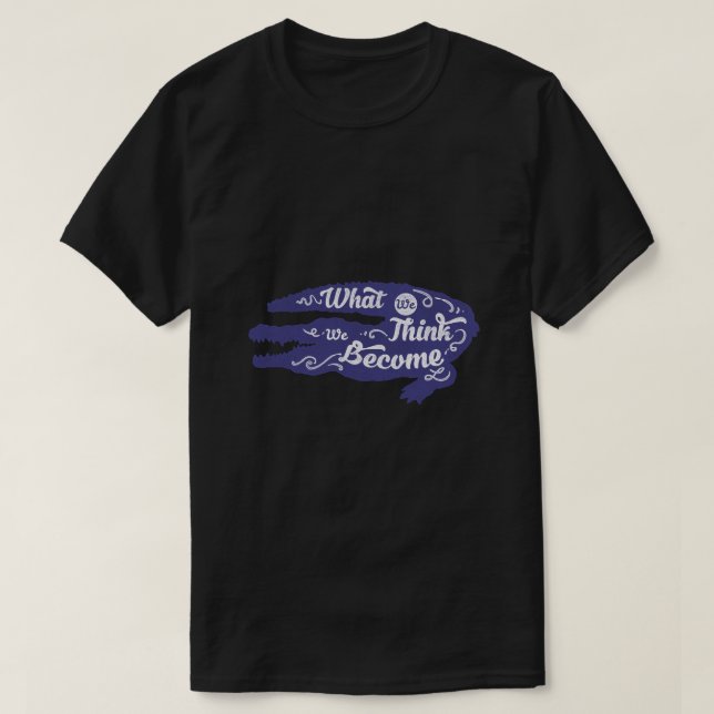 Vad vi tror att vi blir t shirt (Design framsida)