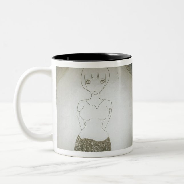 Vad vill du ha? Två-Tonad mugg (Vänster)