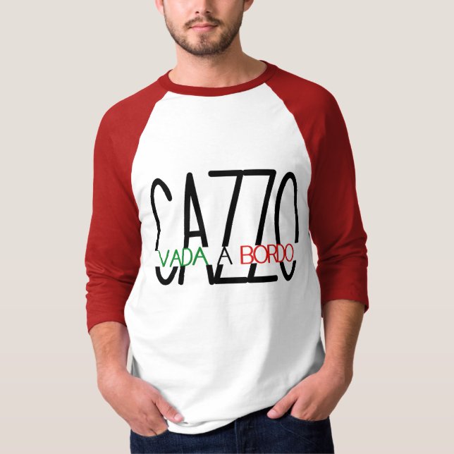 Vada en Bordo Cazzo T Shirt (Framsida)