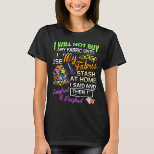 Vaddera bekläda roliga sömnadälskaregåvor Quil T Shirt