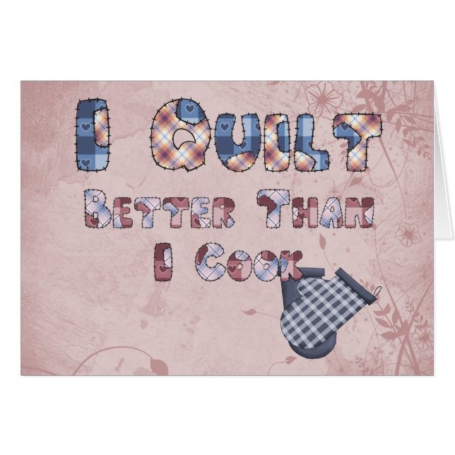 Vaddera kocken hälsningskort (Framsidan Horizontal)