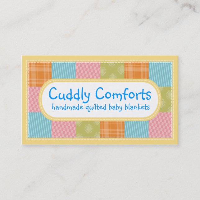 Vaddera kort för affärer för hantverk för (Framsida)