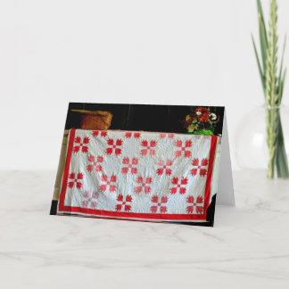 Vadderad familjskatt kort för hälsning