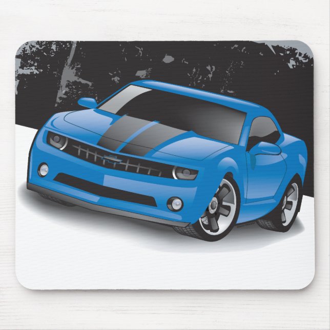 Vadderar den Camaro musen 2010 Musmatta (Framsidan)