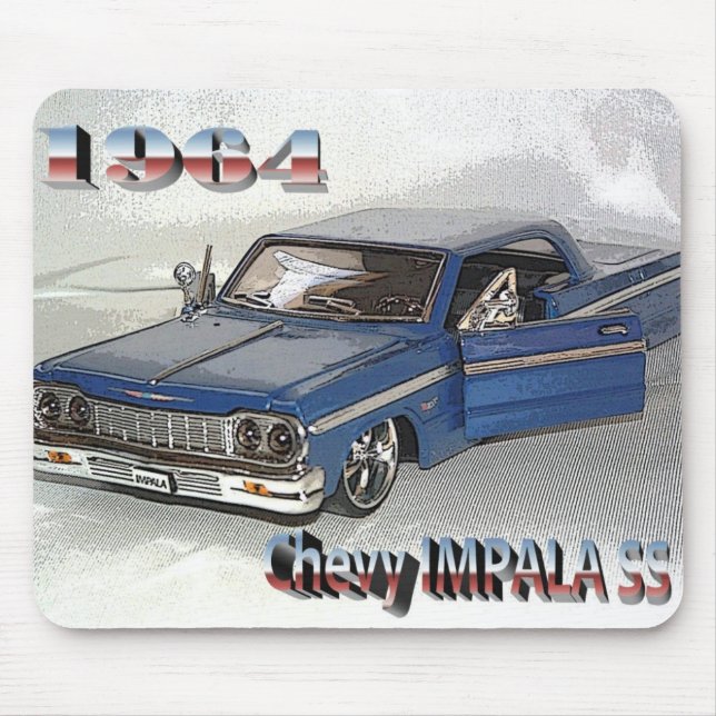 Vadderar den Chevy IMPALAmusen 1964 Musmatta (Framsidan)
