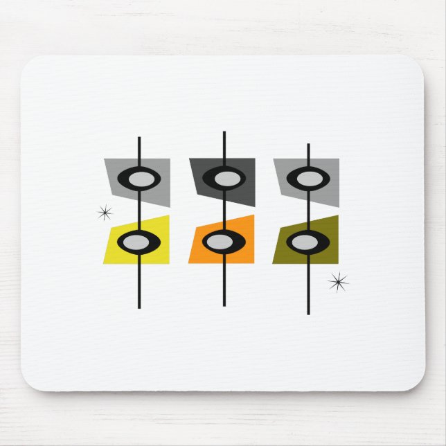 VADDERAR den moderna MUSEN för det mitt- Musmatta (Framsidan)