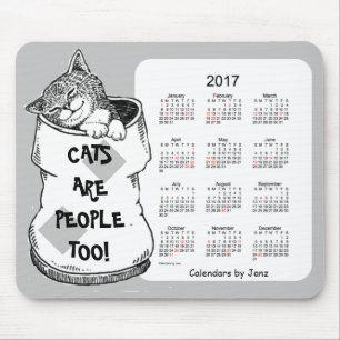 Vadderar kattkalendern 2017 vid den Janz Musmatta