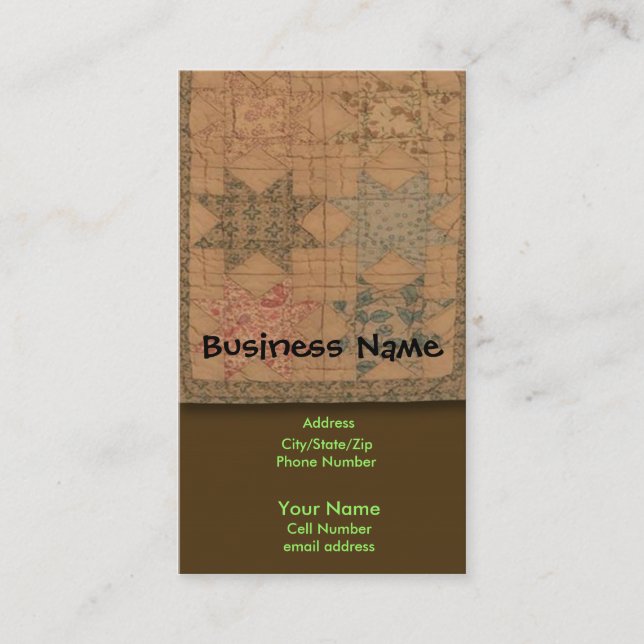 Vadderat Visitkort (Framsida)