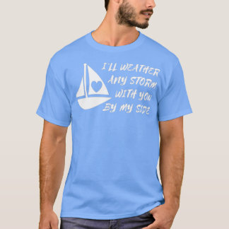 Väder eventuella stormValentineser Gift Romantik R T Shirt