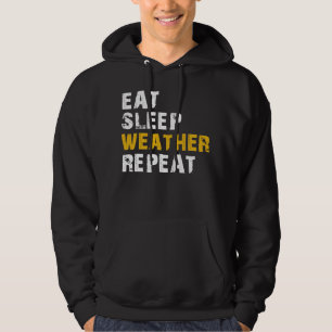 väder för meteorologi hoodie