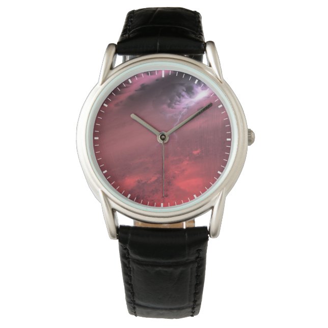 Väder på en brun dvärgstjärna. armbandsur (Framsida)