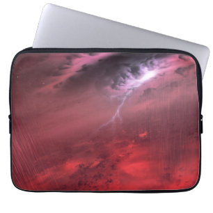 Väder på en brun dvärgstjärna. laptop fodral