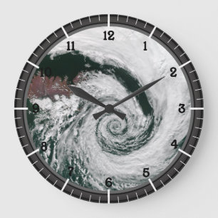 Väder Spiral Large Clock Stor Klocka