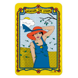 Väder Storm_B_4x6-kylskåp Magnet