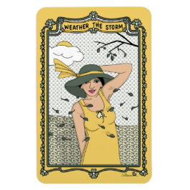 Väder Storm_C_4x6-kylskåp Magnet