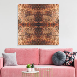 Väderbitet Gammalt Trä Foto Närbild Mönster Design Canvastryck