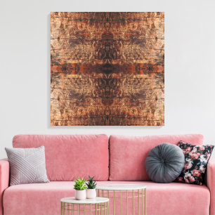 Väderbitet Gammalt Trä Foto Närbild Mönster Design Canvastryck