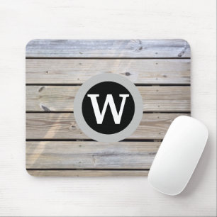 Väderbitet Tallträ Monogram Musmatta