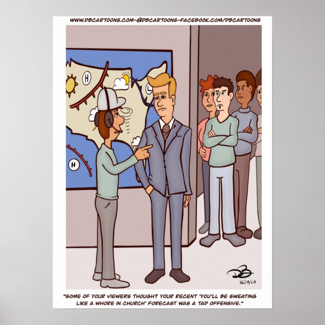 Väderforcast Poster (Framsidan)