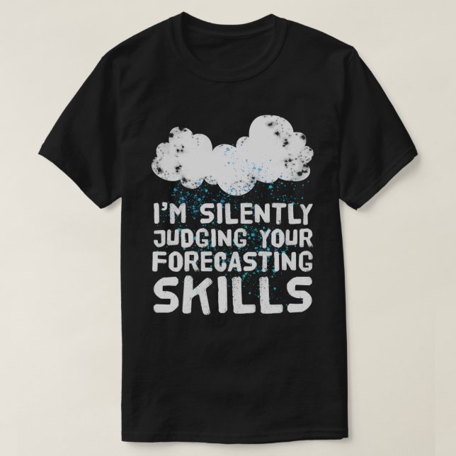 Väderförläggarens meteorolog 5 t shirt (Design framsida)