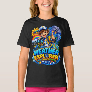 Väderforskare Barn STEM Vetenskap T-Shirt
