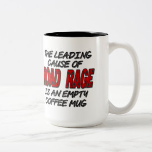 Väderkaffe Humor Två-Tonad Mugg