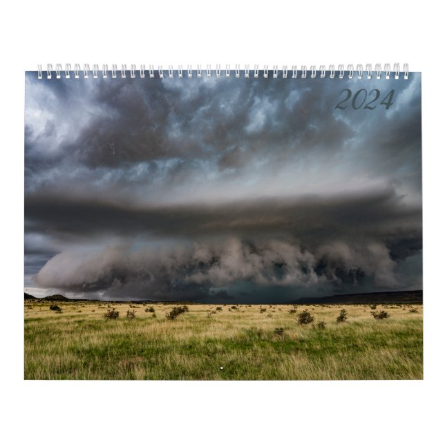 Väderkalender 2024 kalender (Omslag)