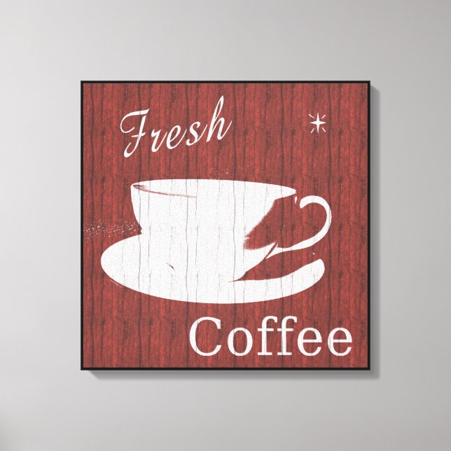 Väderkoffset Canvas - Röd (Framsida)