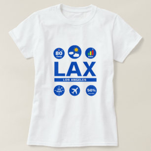 Väderkontroll Flygplatskod T-shirt