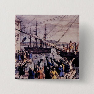 Väderkornet klämmer fast: Boston Teaparty Knapp